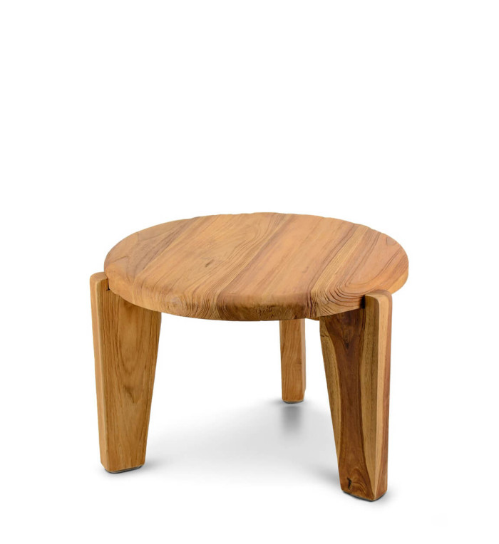 MALMO - Teak side table 50 x 50 x 37