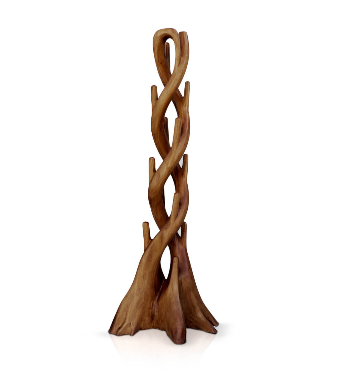 Mahogany coat rack 80 x 60 x 194