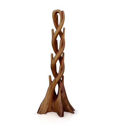 Mahogany coat rack 80 x 60 x 194