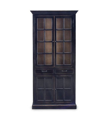 CORDOBA - Pine Wood Display Cabinet 100 x 45 x 205