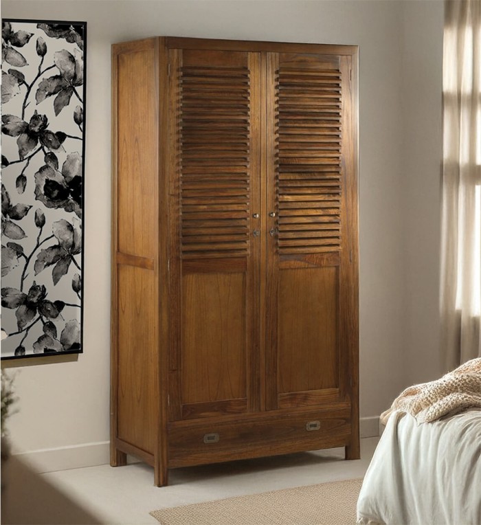 STAR - Armoire en mindi 108 x 50 x 200