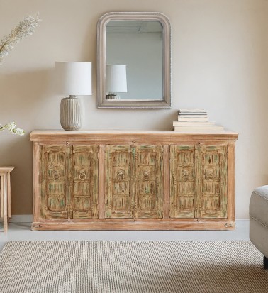 ALHAMBRA - Buffet in mango con 6 ante 210 x 45 x 100