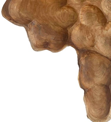 Quadro in legno di teak 80 x 60 x 6