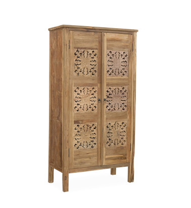 Armario en teca reciclada 95 x 47 x 180