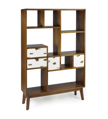 NORDIC - Mindi bookcase 120 x 35 x 180