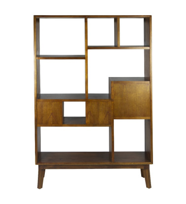 NORDIC - Mindi bookcase 120 x 35 x 180