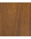 FLAMINGO - Escritorio de madera de caoba color marrón 105 x 50 x 80