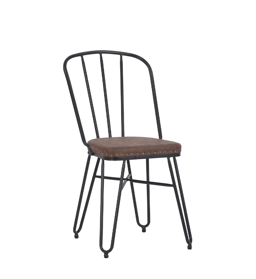 DETROIT - Iron and PU chair 55 x 45 x 86