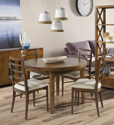 KATE - Chaise en teck 48 x 47 x 95