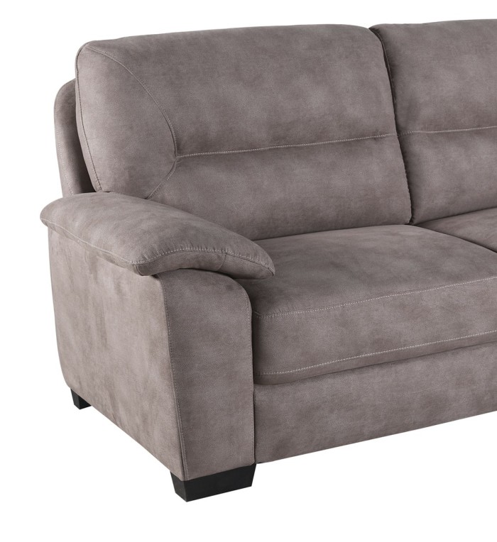 ALBERT - 100% polyester sofa 200 x 92 x 92