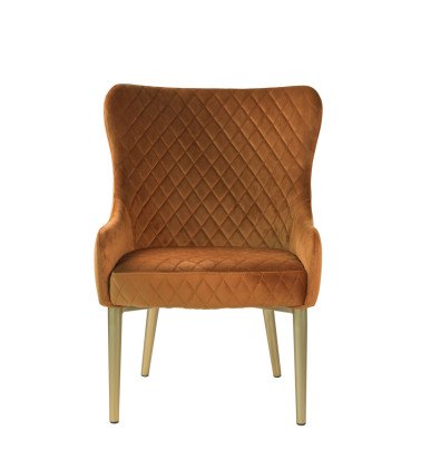 MELISSA - Iron and polyester armchair 70 x 63 x 86