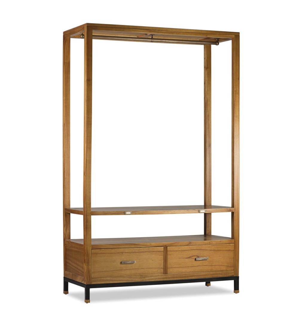 MADHU - Mindi and iron auxiliary furniture 120 x 50 x 190