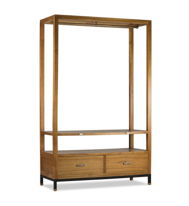 MADHU - Mindi and iron auxiliary furniture 120 x 50 x 190