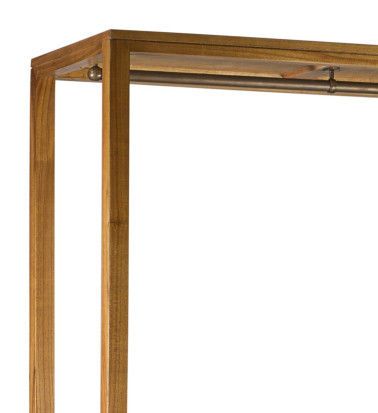 MADHU - Mindi and iron auxiliary furniture 120 x 50 x 190