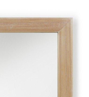 BROMO - Beige wood mirror 90 x 3 x 120