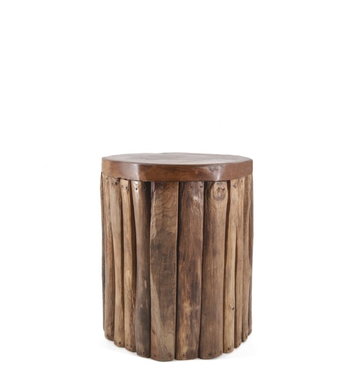 Teak side table 35 x 35 x 45