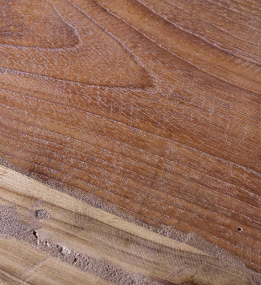 Bufet de teca reciclada con talla 183 x 48 x 83