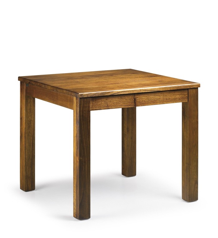 STAR - Dining table in mindi wood 90 x 90 x 78