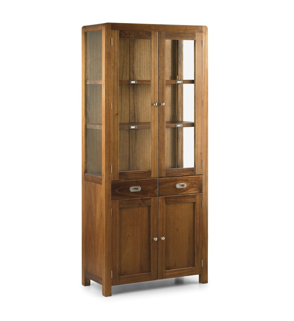 FLASH - Vitrine en mindi 85 x 40 x 190