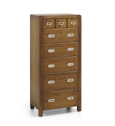 FLASH - Narrow mindi chest of drawers 60 x 40 x 130