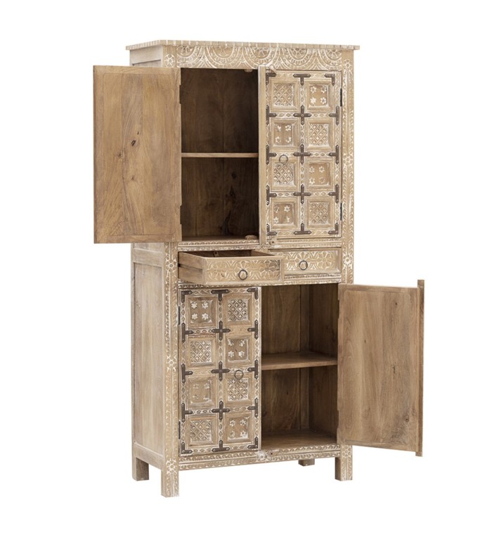 ALHAMBRA - Armário de manga com 4 portas 90 x 45 x 192