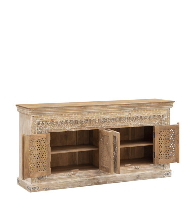 ALHAMBRA - Bufet de mango con 4 puertas 180 x 45 x 90