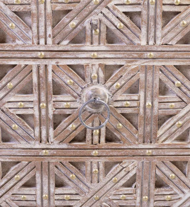 ALHAMBRA - Baule ausiliario in mango 40 x 33 x 38