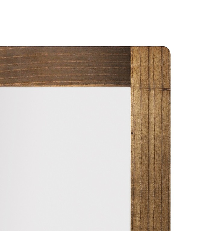 FLASH - Brown wood mirror 80 x 100