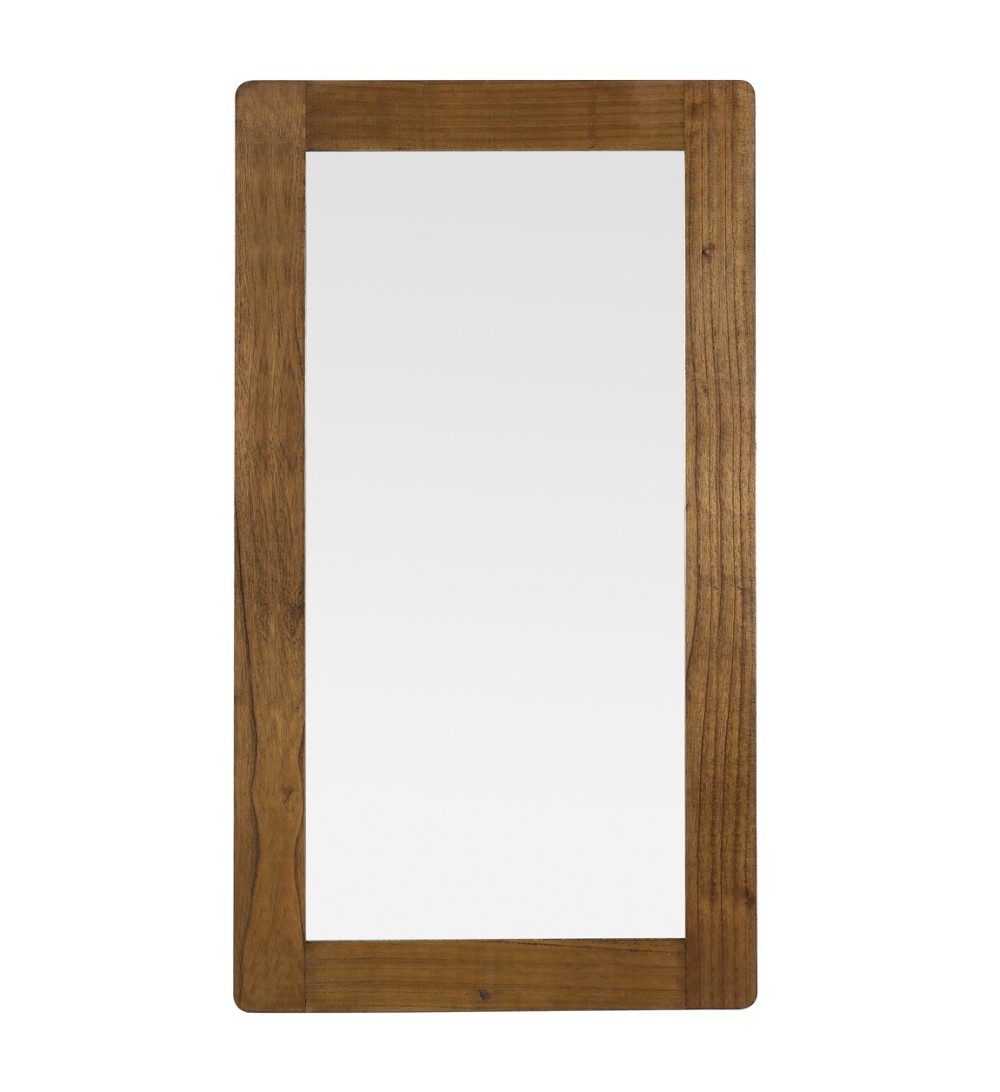 FLASH - Brown wood mirror 80 x 150