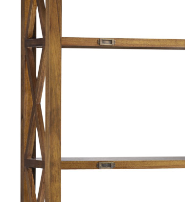 STAR - Mindi wood bookcase 80 x 35 x 165