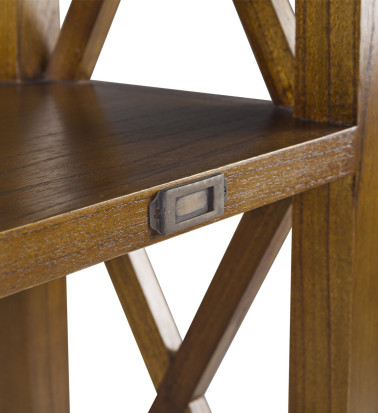 STAR - Mindi wood bookcase 80 x 35 x 165