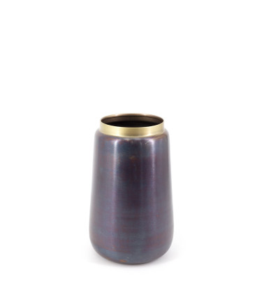 ANTIQUE - VASO ALTO COBALTO 17 x 17 x 28