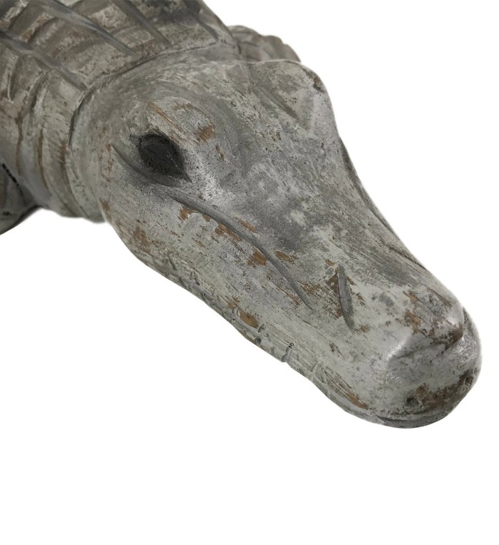 Francis Suar wood crocodile 48 x 23 x 7