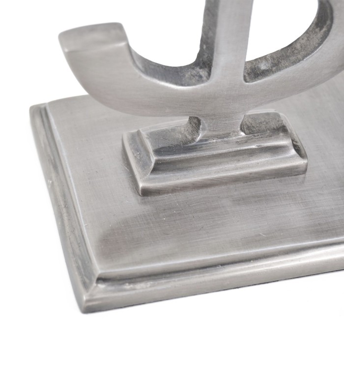 Aluminium bookend 25 x 10 x 13