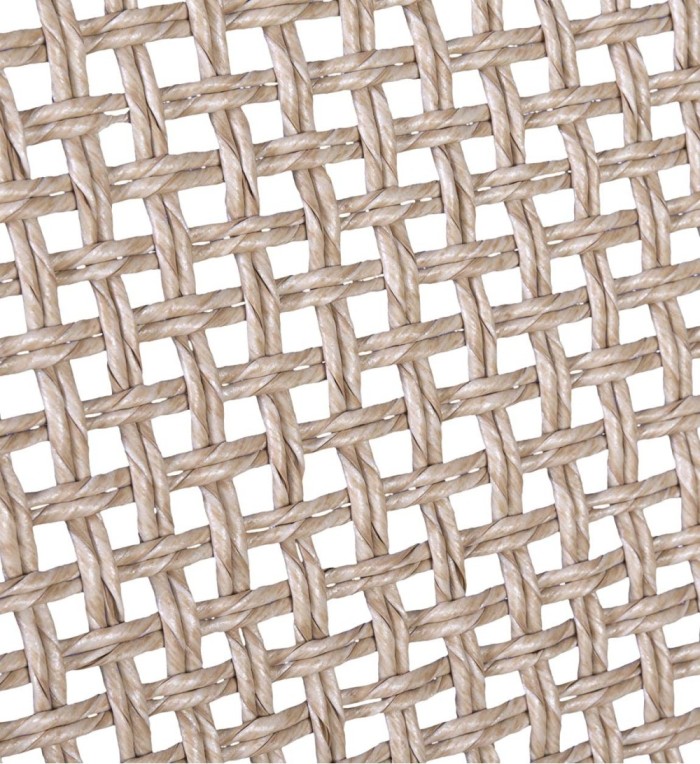 SICILIA - Sillón de teca y cuerda 62 x 82 x 73