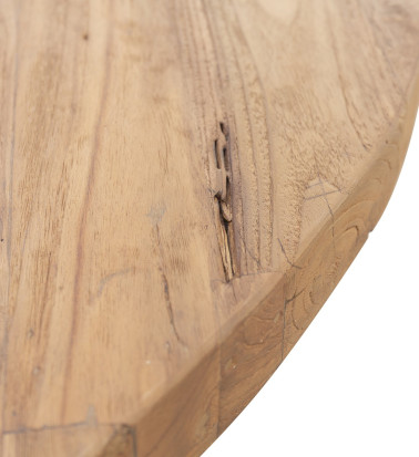 ORLANDO - Tavolo da pranzo in teak riciclato 160 x 160 x 78