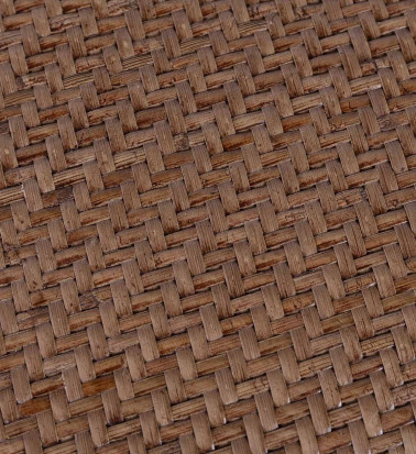 PARIS - Silla de roble y ratán 50 x 55 x 89