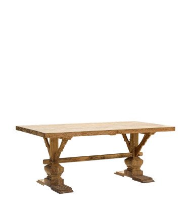 Teak dining table 250 x 100 x 78