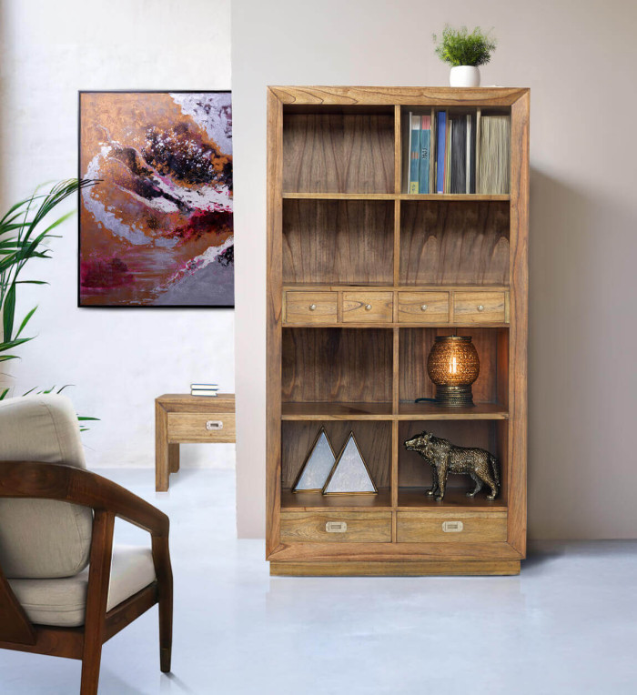 MERAPI - Mindi bookcase 100 x 40 x 190