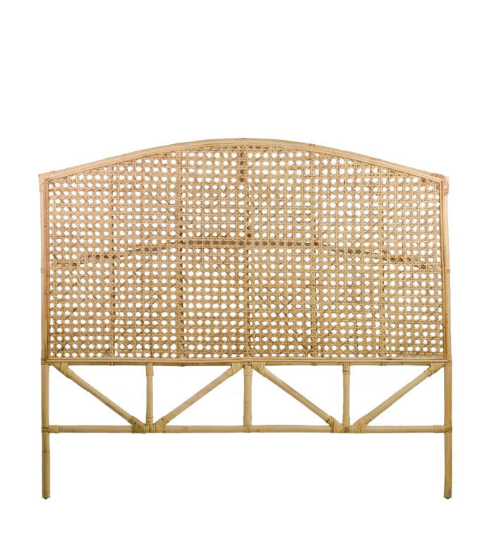 RATTAN - Rattan-Kopfteil 160 x 4 x 140