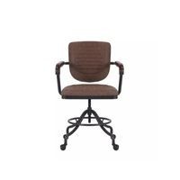 Desk and office chairs