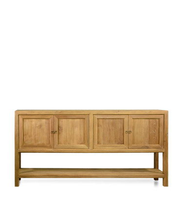 MERIDA - Buffet aus Teakholz 180 x 40 x 90