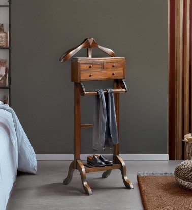 VINTAGE - Mahogany nightstand 50 x 50 x 120