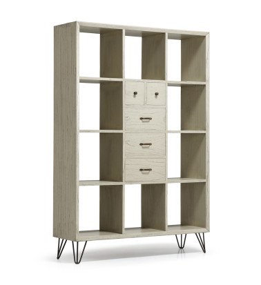 MURIA - Libreria in mindi 115 x 35 x 167