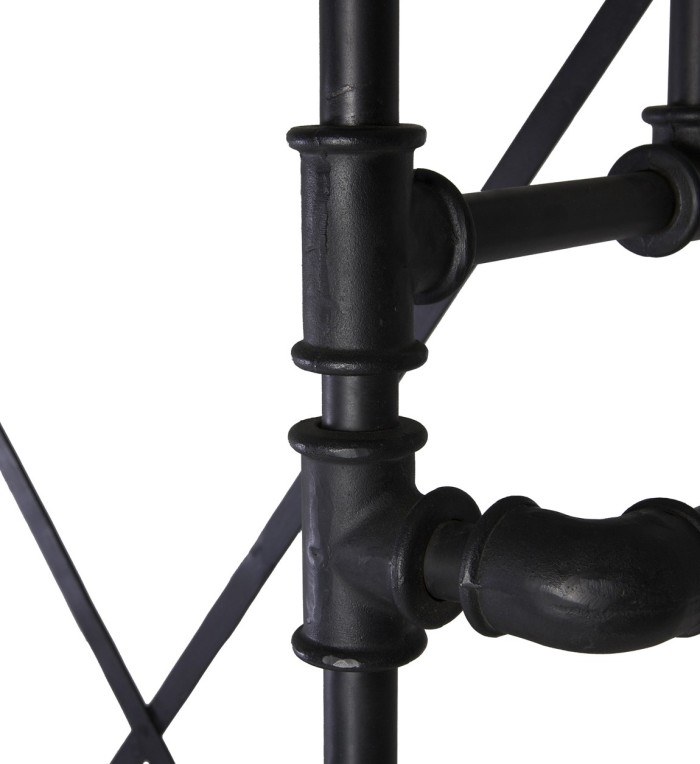 PIPA - Mango and iron coat rack 135 x 55 x 188