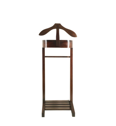 FLAMINGO - Mahogany valet stand 47 x 34 x 122