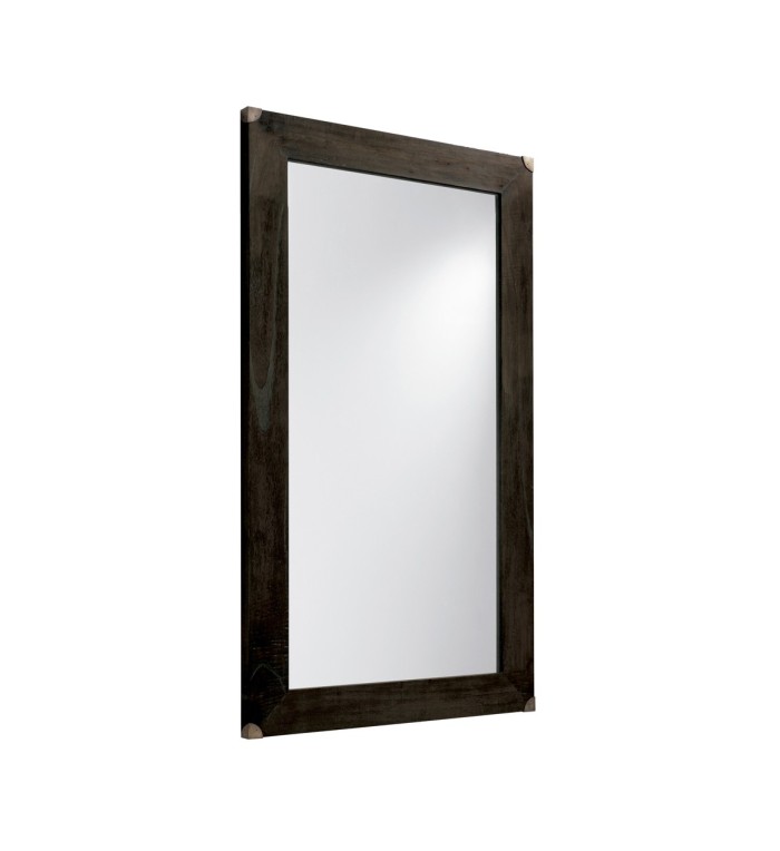 INDUSTRIAL - Specchio in legno di mindi 80 x 120