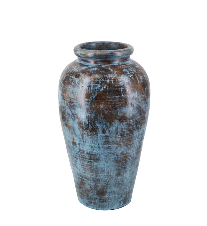 BIBI - VASO IN TERRACOTTA BLU 33 x 33 x 60