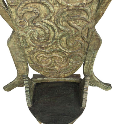 Teak oriental chair 100 x 40 x 180