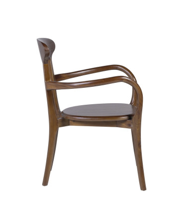 Teak armchair 60 x 50 x 80